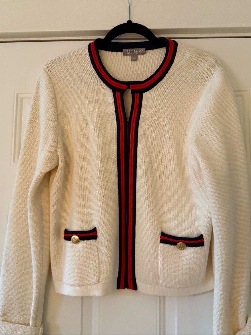 J Crew Emilie sweater jacket